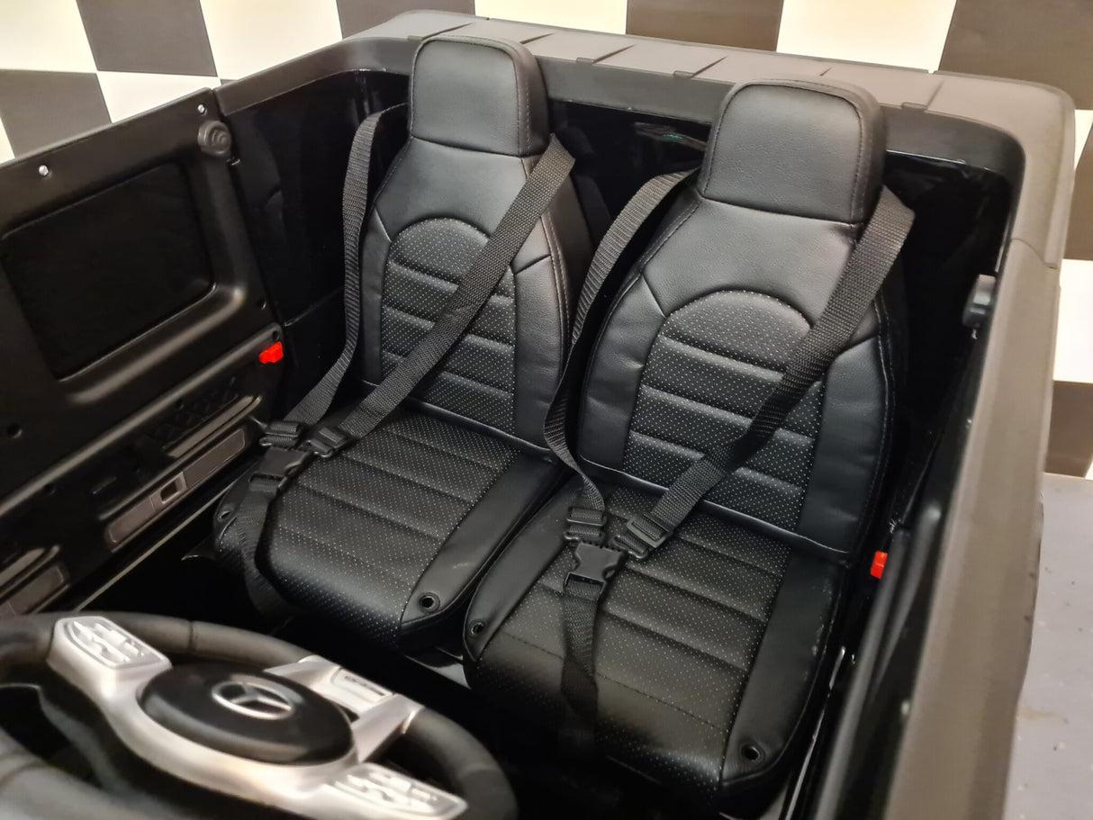 Mercedes G63 2-personers 24 volt metallic sort