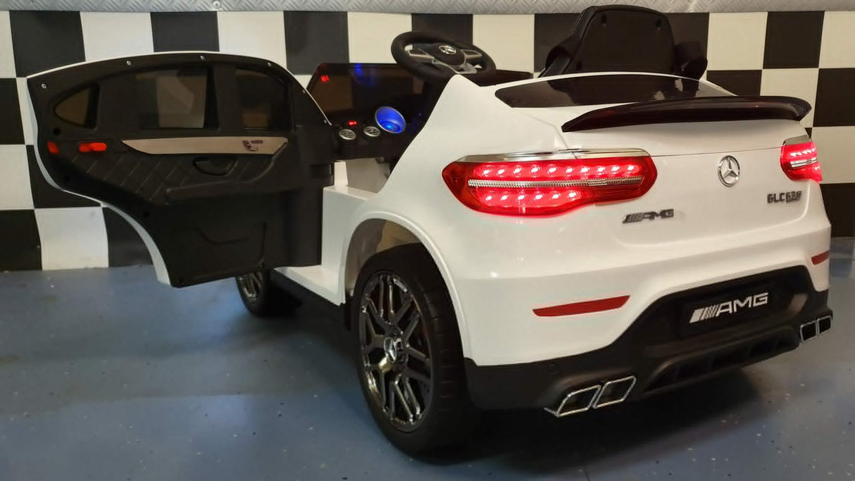 Elektrisk bilbatteri Mercedes GLC 63 AMG 12 Volt hvid