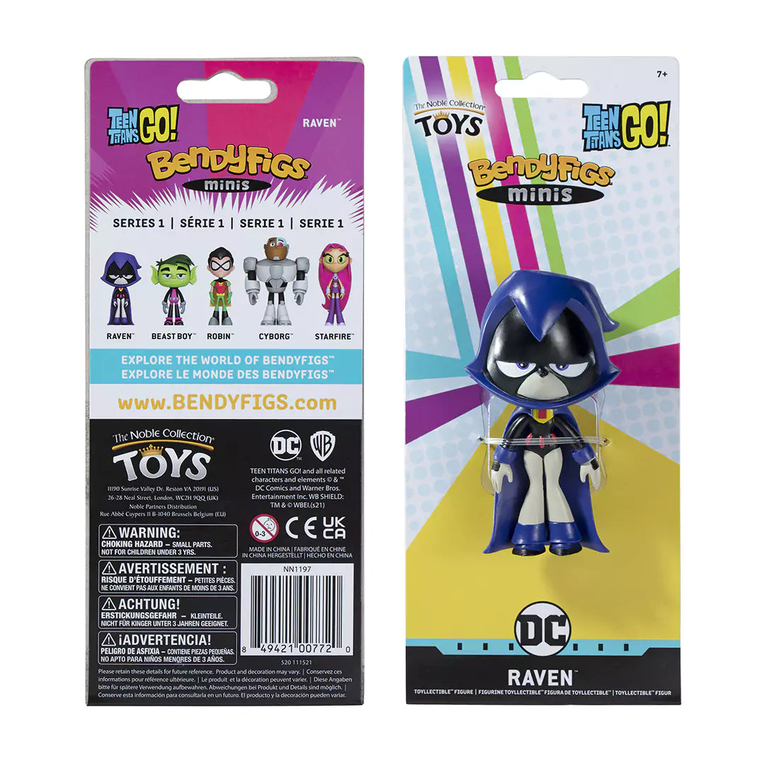 Raven - mini Bendyfigs - Teen Titans Go