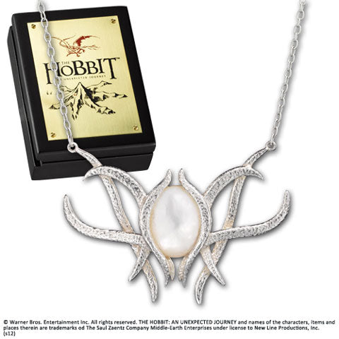 Galadriel Brooch Pendant - Sterling Silver - Hobbit