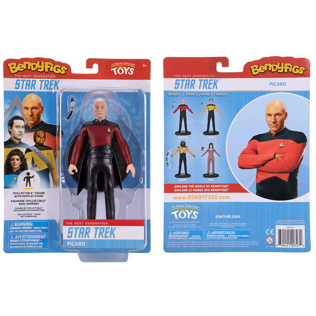 Picard - Action figure Bendyfigs - Star Trek The Next Generation