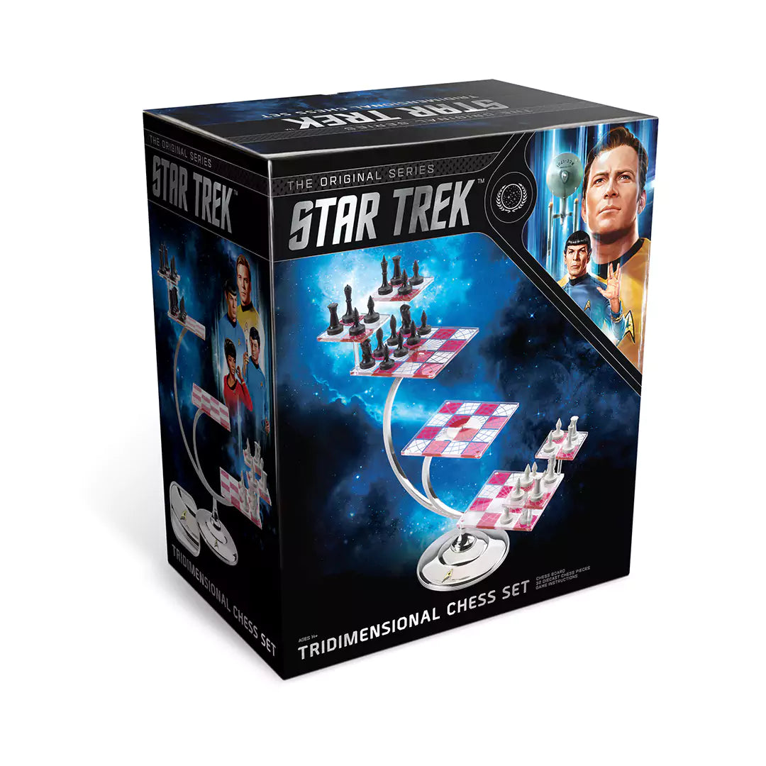 Tri-dimensional chess set Star Trek