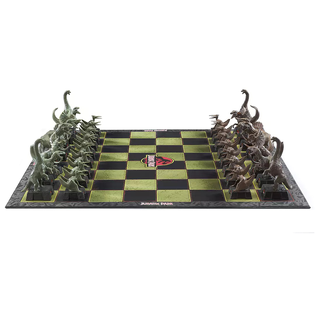 Jurassic park chess set