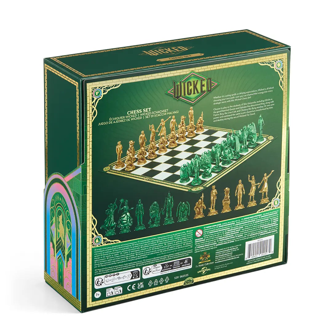 Universal - Wicked Chess Set - Shiz vs. Emerald City