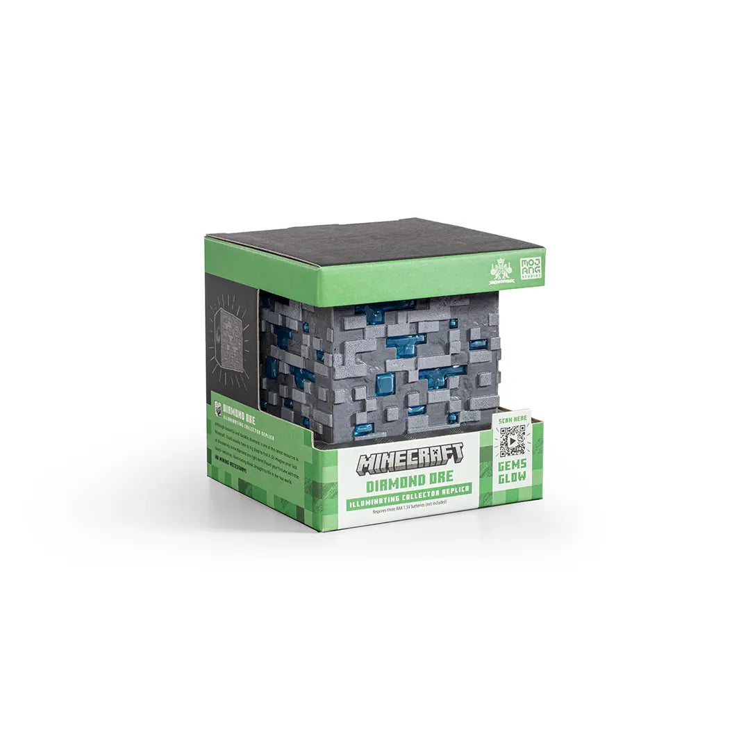 Diamond Ore Illuminating Collector Replica - Minecraft