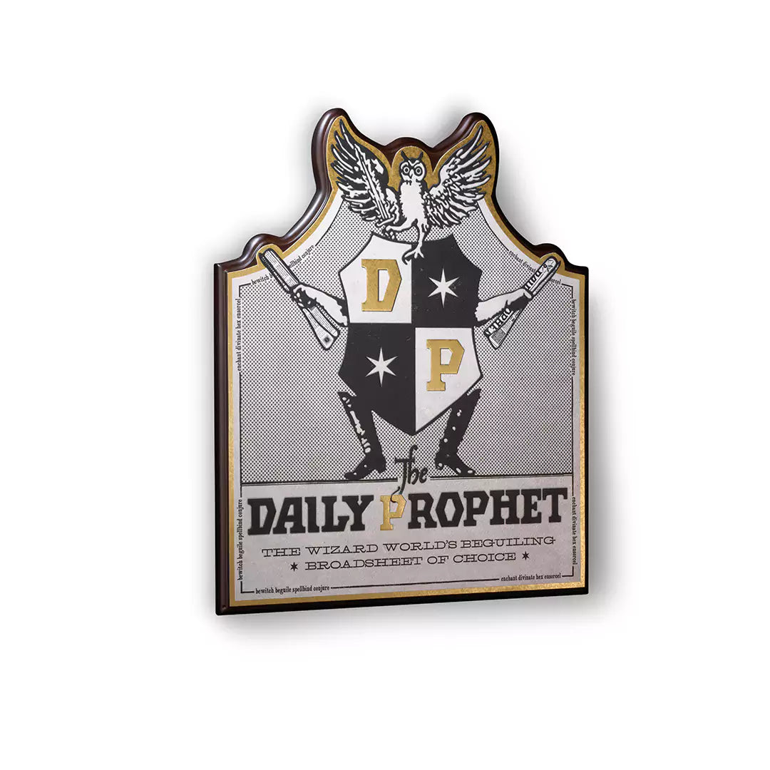 Daily Prophet Wall Plaque