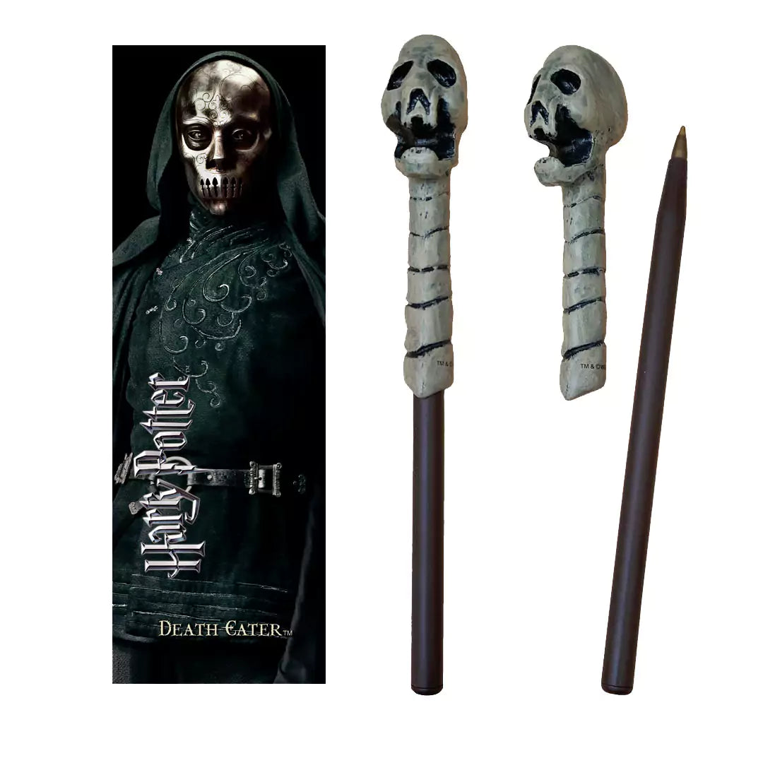 Death Eater (skull) Wand Pen & Bookmark