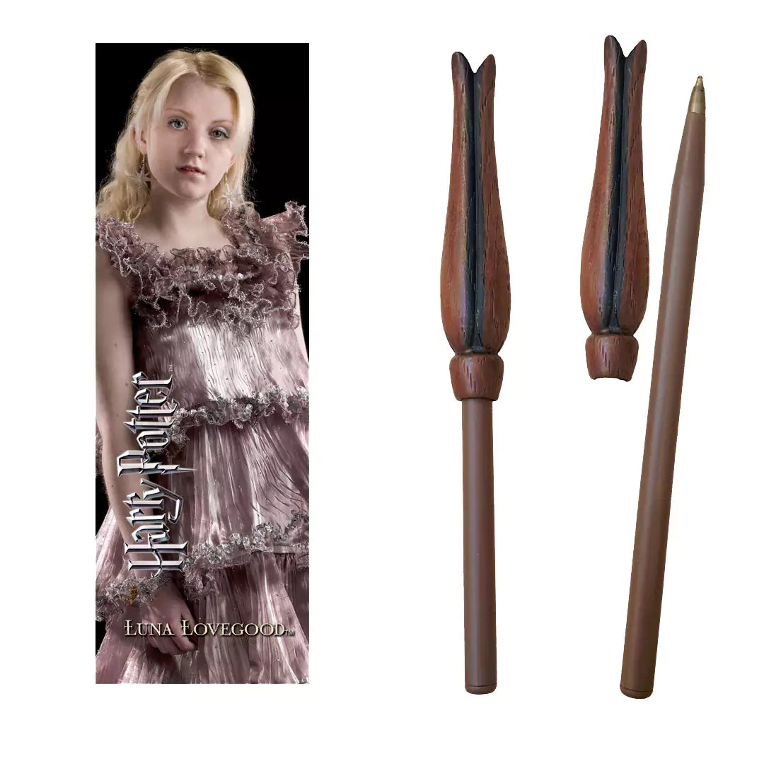 Luna Lovegood Wand Pen & Bookmark