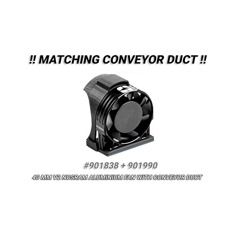 Aluminium SuperHighRev. motor fan 40x40x10mm - 1S/2S