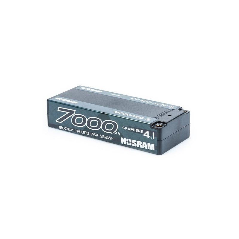 HV Mid Size Modified GRAPHENE-4.1 7000mAh 7.6V LiPo - 120C/60C