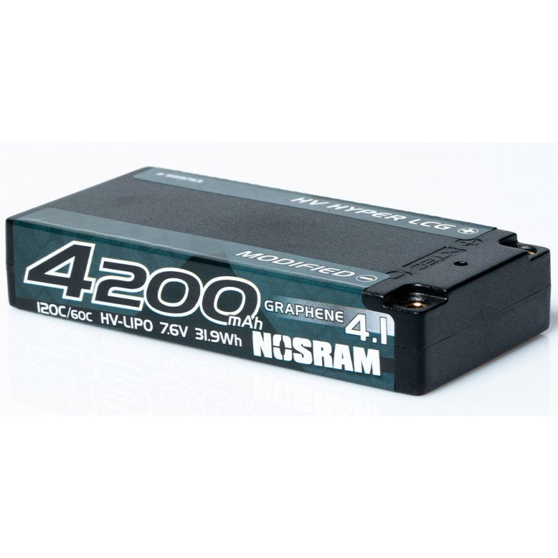 HV Hyper LCG Modified Shorty GRAPHENE-4.1 4200mAh 7.6V LiPo 120C/60C