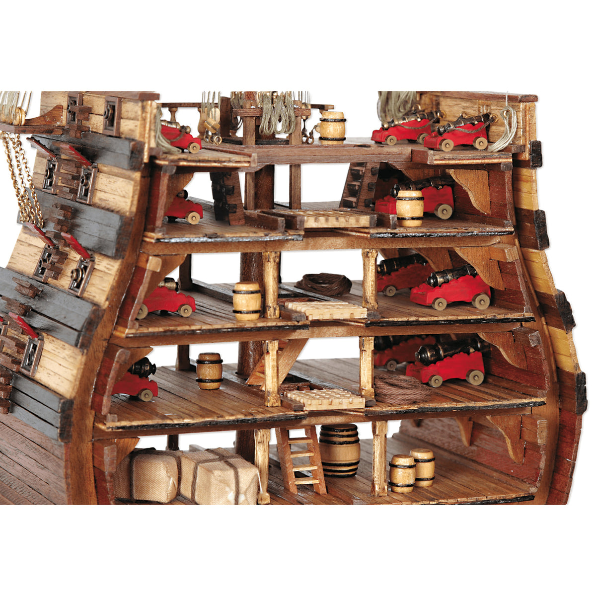 OcCre Santisima Trinidad 1/90 Warship 90mm Cross Section