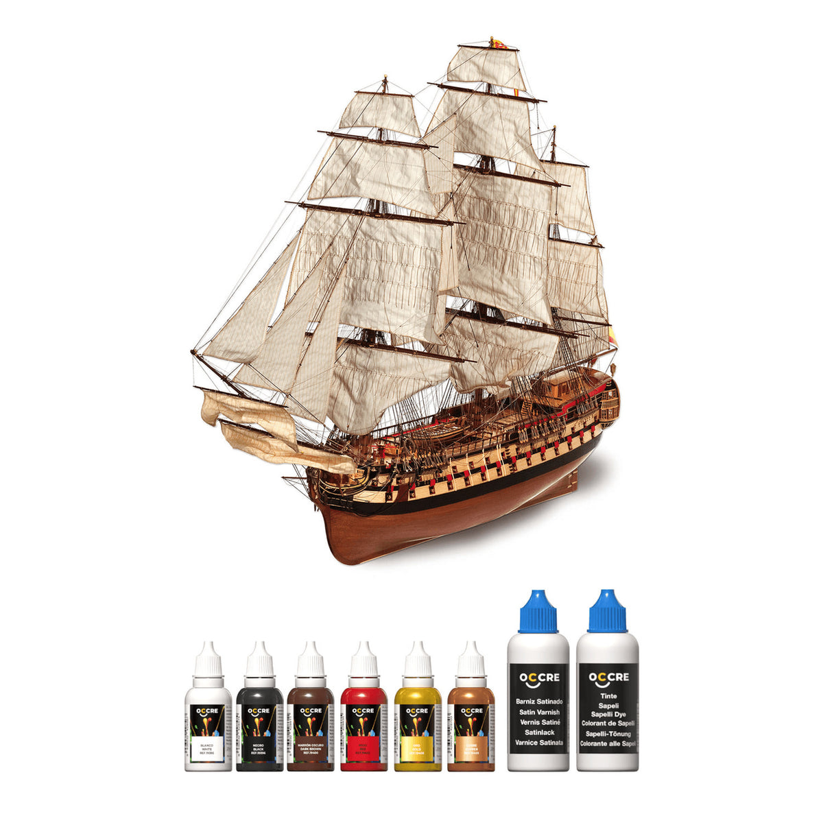 OcCre Paint Set 8 Bottles Montanés