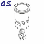 Piston, Sleeve & Conrod SPEED R2103