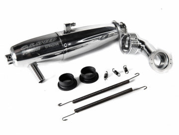 O.S.Engine 72106852 - Tuned Silencer Complete Set T-2080SC II 1/8 On-Road