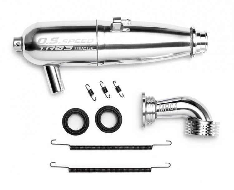 Tuned Silencer Complete Set TR03 EFRA2196 1/8 On-road*