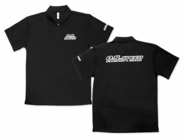 O.S.Engine 79883659 - O.S.SPEED Dry Polo Shirt 2023 Black XL