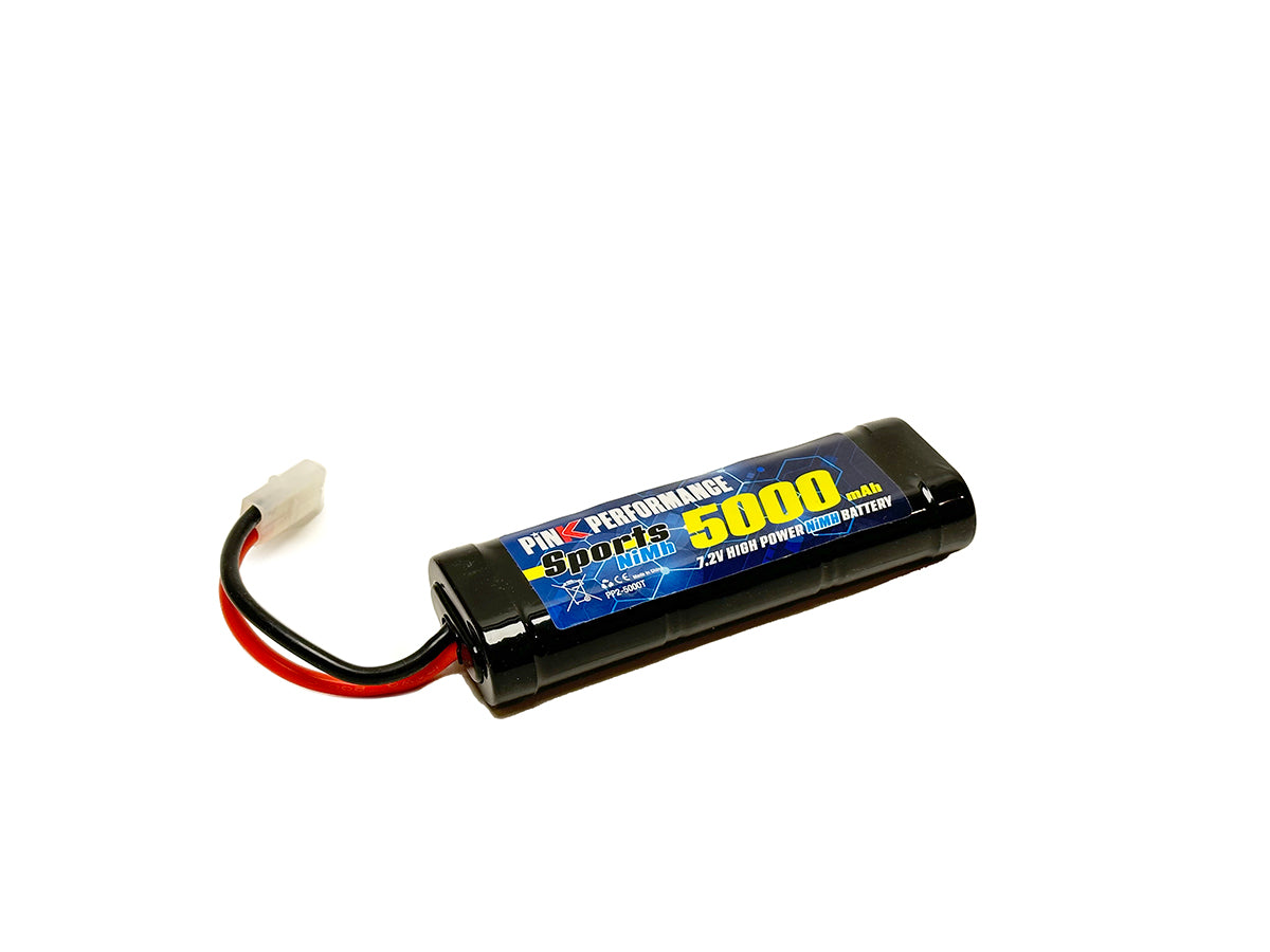 PINK PERFORMANCE PP2-5000T - Pink Performance Sports NiMh 7.2V-5000Mah Tamiya 139x48x25mm 440g