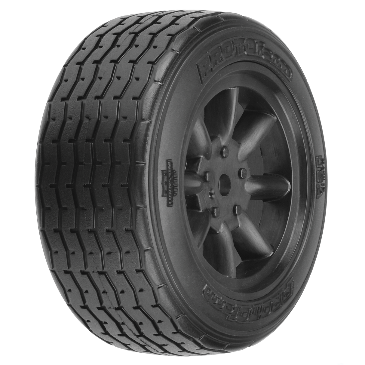 VTA Front Tire 26mm, Mounted Black Wheel