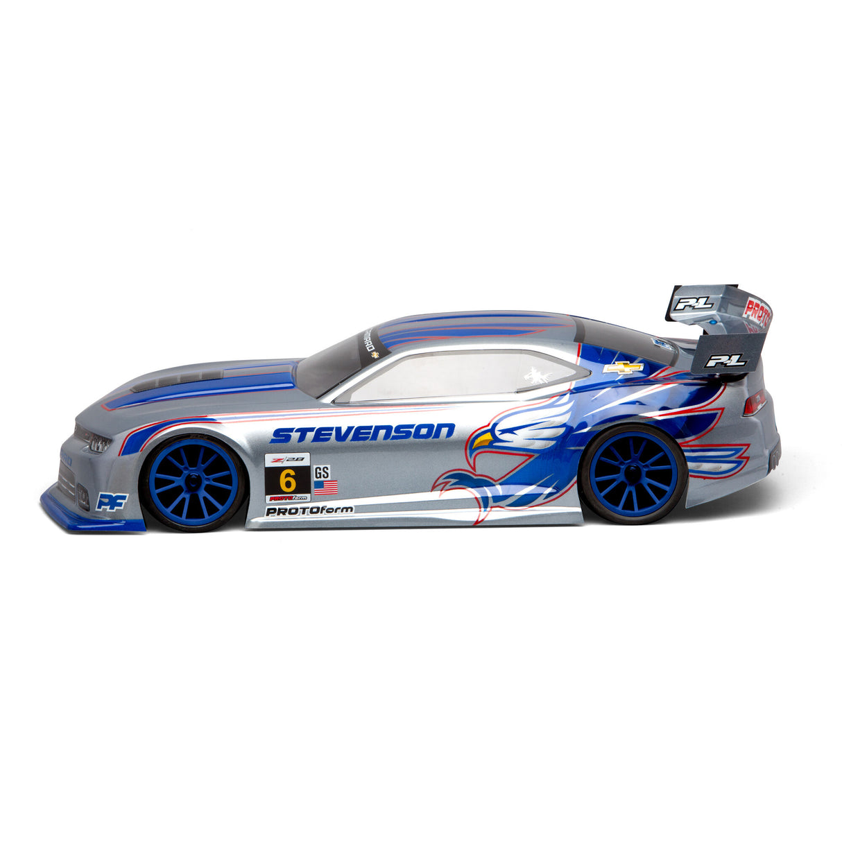 Chevy Camaro Z/28 Clear Body, 190mm : Touring Car