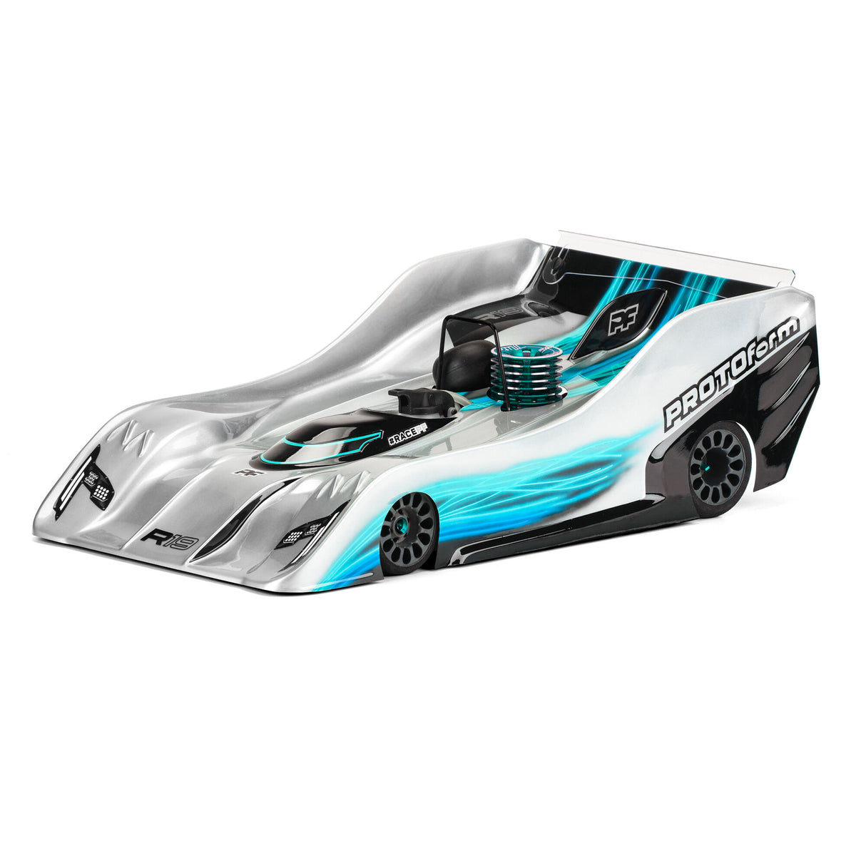 1/8 R19 Light Weight Clear On Road Body
