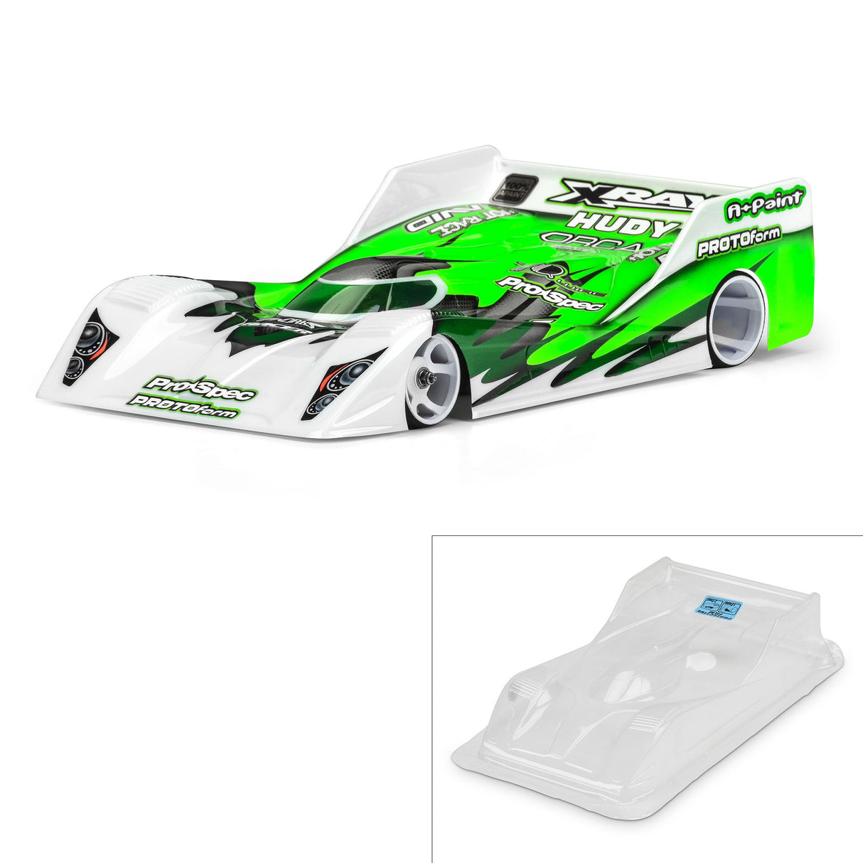 1/12 AMR-12 PRO LightWeight Clear Body On-Road
