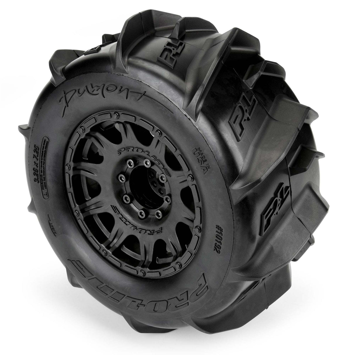 Dumont 3.8 Paddle MTD on Raid Blk 17mm F/R