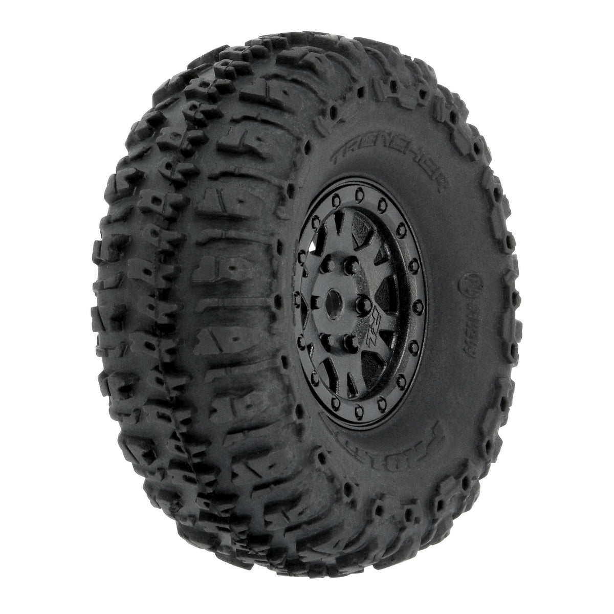 1/24 Trencher F/R 1.0 Trs MTD 7mm Blk Impulse (4)