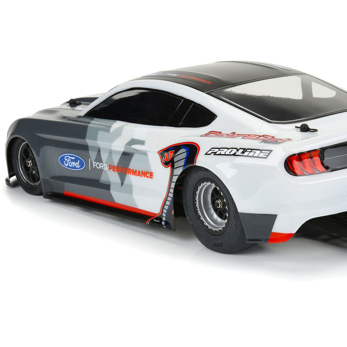1/16 Reaction Rr Tires MTD 7mm Blk/Sil:MiniDrag(2)