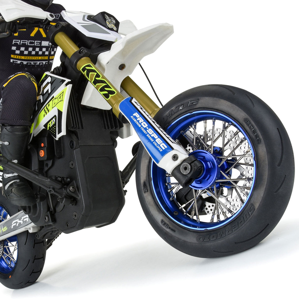Supermoto S3 Front Tire Mounted on Sleeve for Pro-Spec Supermoto Aluminum Wheel