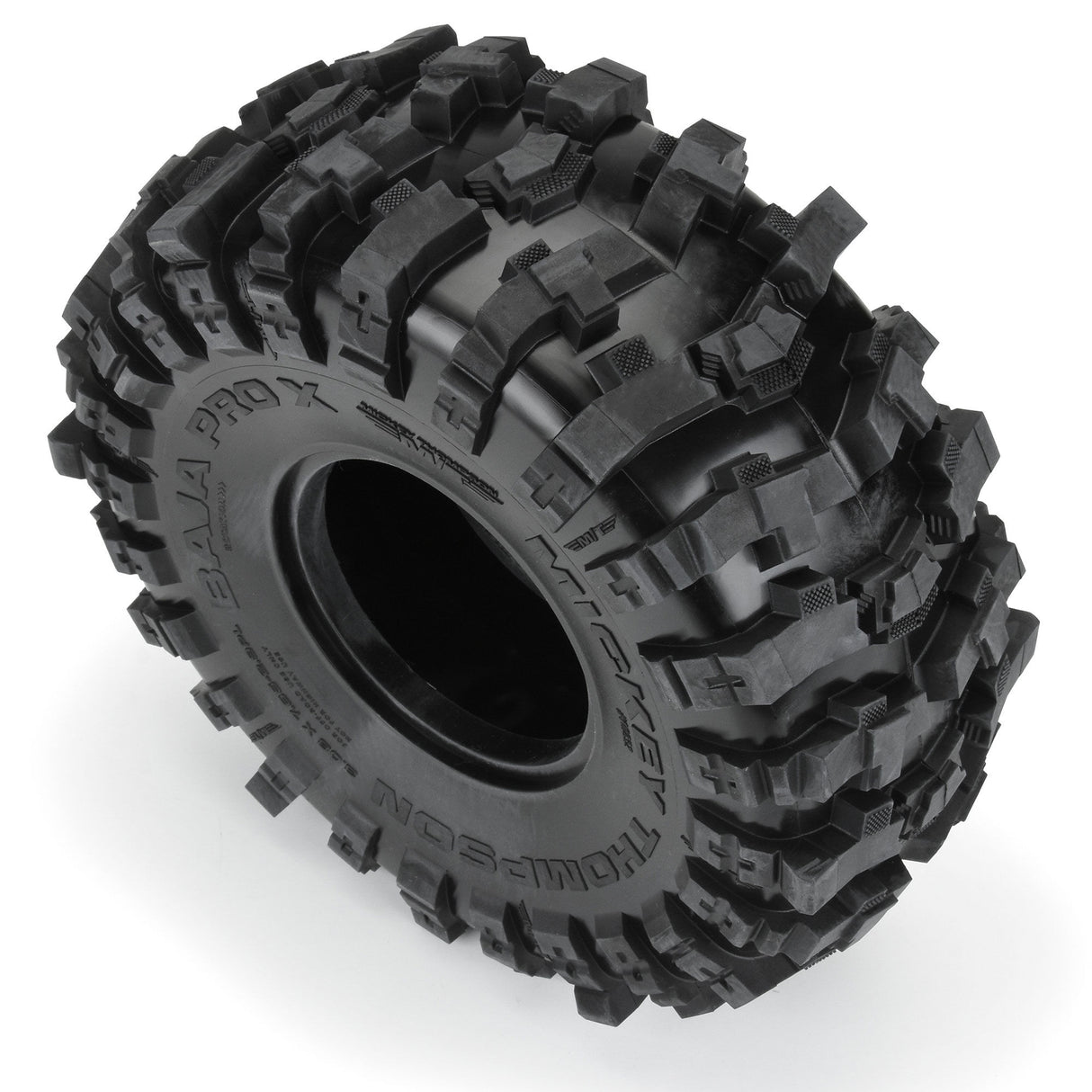 Mickey Thompson Baja Pro X 2.9" G8 Rock Terrain Truck Tires (2) for Axial SCX6 Front or Rear