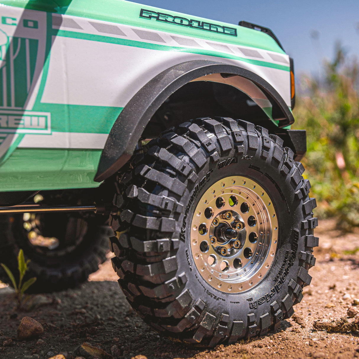 Class 1 BF Goodrich Krawler T/A KX 1.9" Predator Rock Terrain Truck Tires (2) for Front or Rear