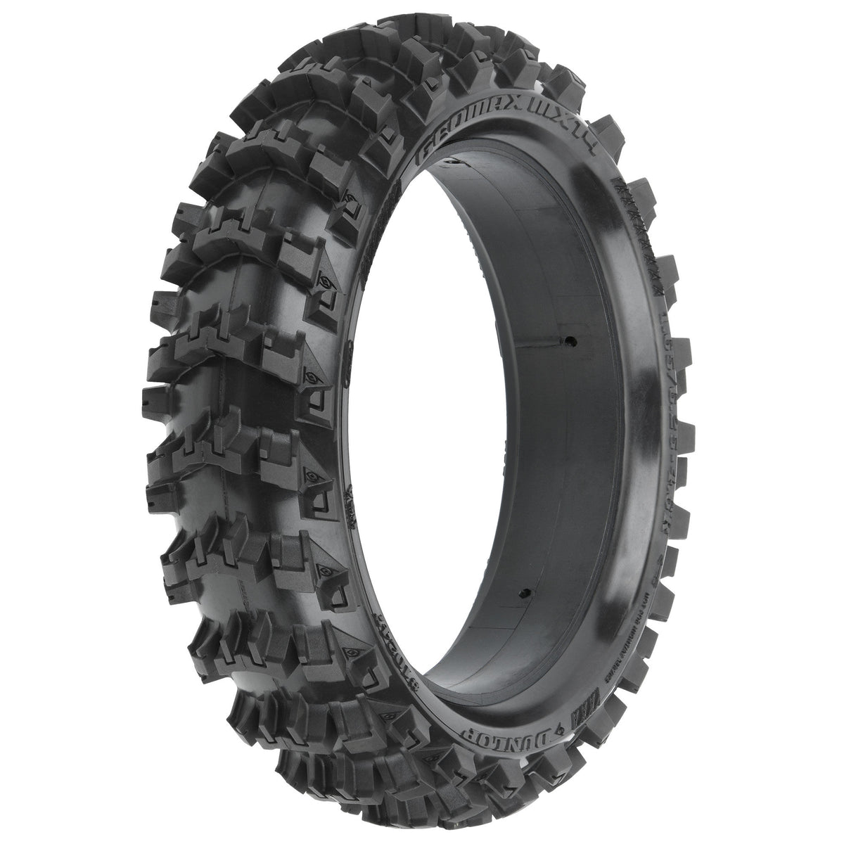 Dunlop Geomax MX14 V2 Bead CR4 Rear Tire MTD on Sleeve for Pro-Spec Aluminum Wheel
