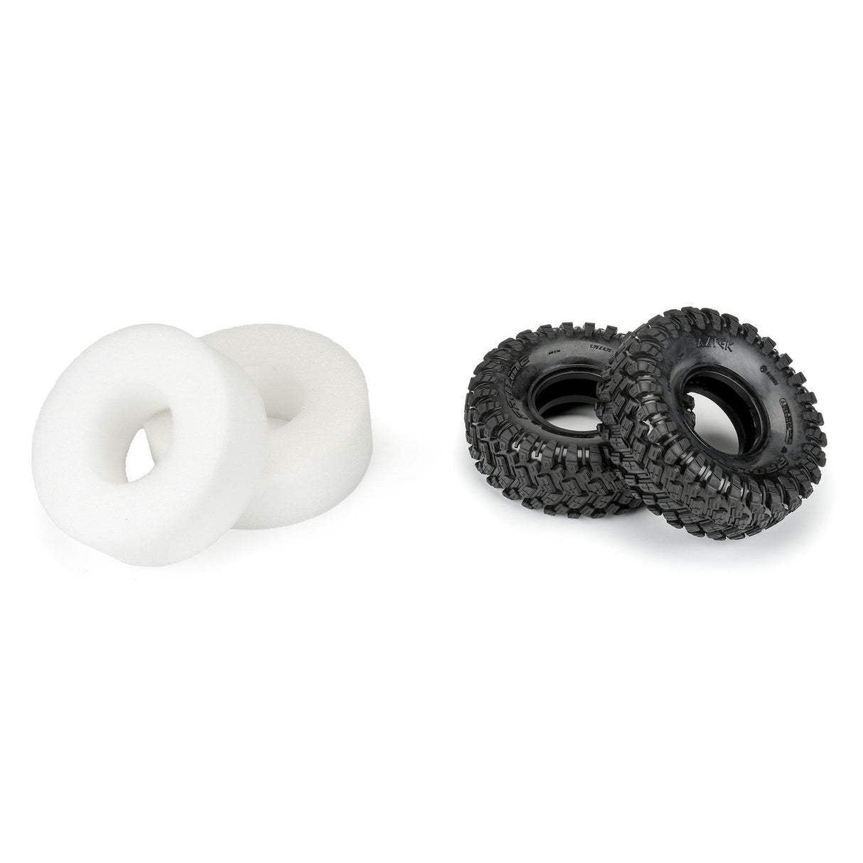 Aztek 1.9" Predator (Super Soft) Rock Crawling Truck Tires (2) for Front or Rear