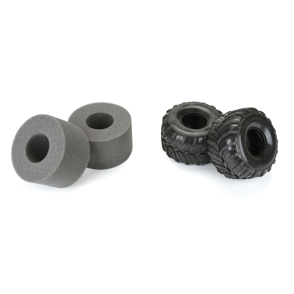 Dreadnaught F/R 2.6" MT Tires for LMT (2)