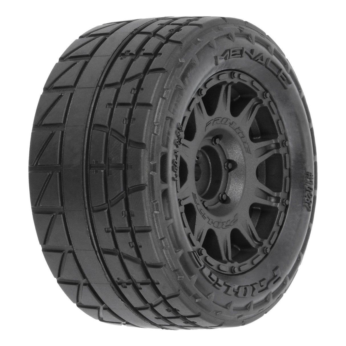 Menace F/R MTD 12mm Black Raid for Arrma Granite GROM