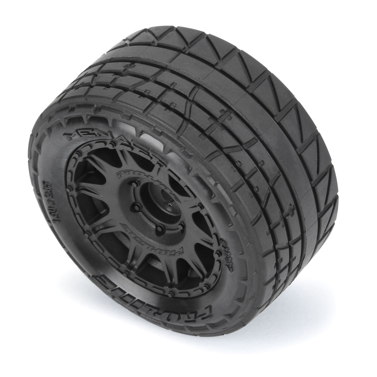 Menace F/R MTD 12mm Black Raid for Arrma Granite GROM