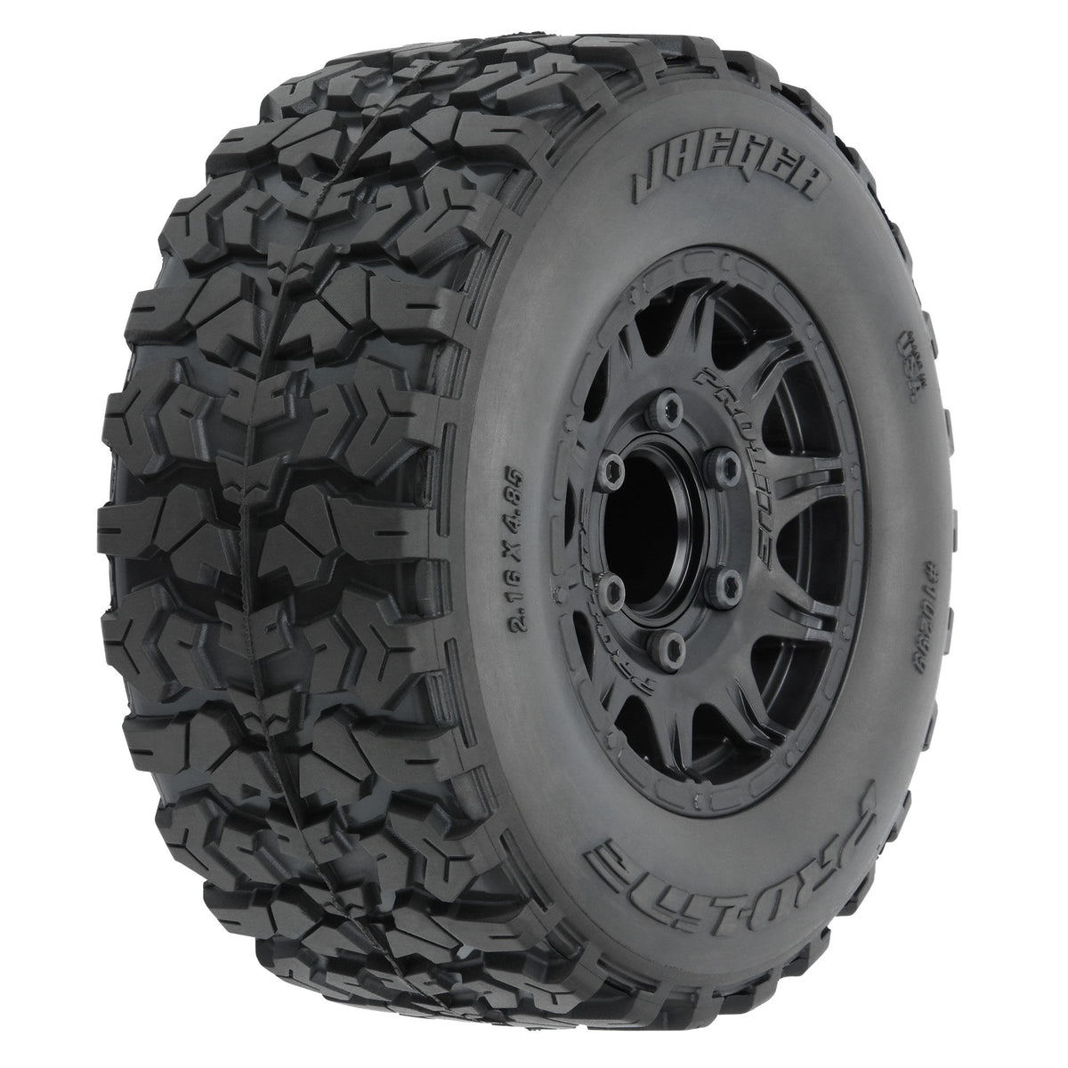 Jaeger HP BELTED F/R 2.8" MT Tires MTD 12mm/14mm Raid (2) DIRECTIONAL