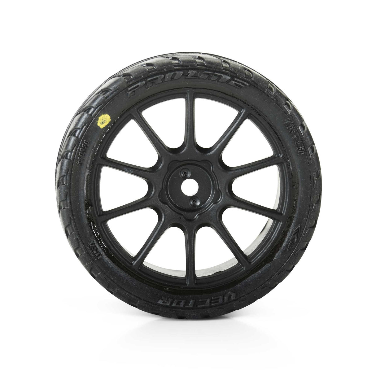 Vector Tire MTD 12mm Black Mach 10 Wheel (4) for ARRMA TYPHON GROM