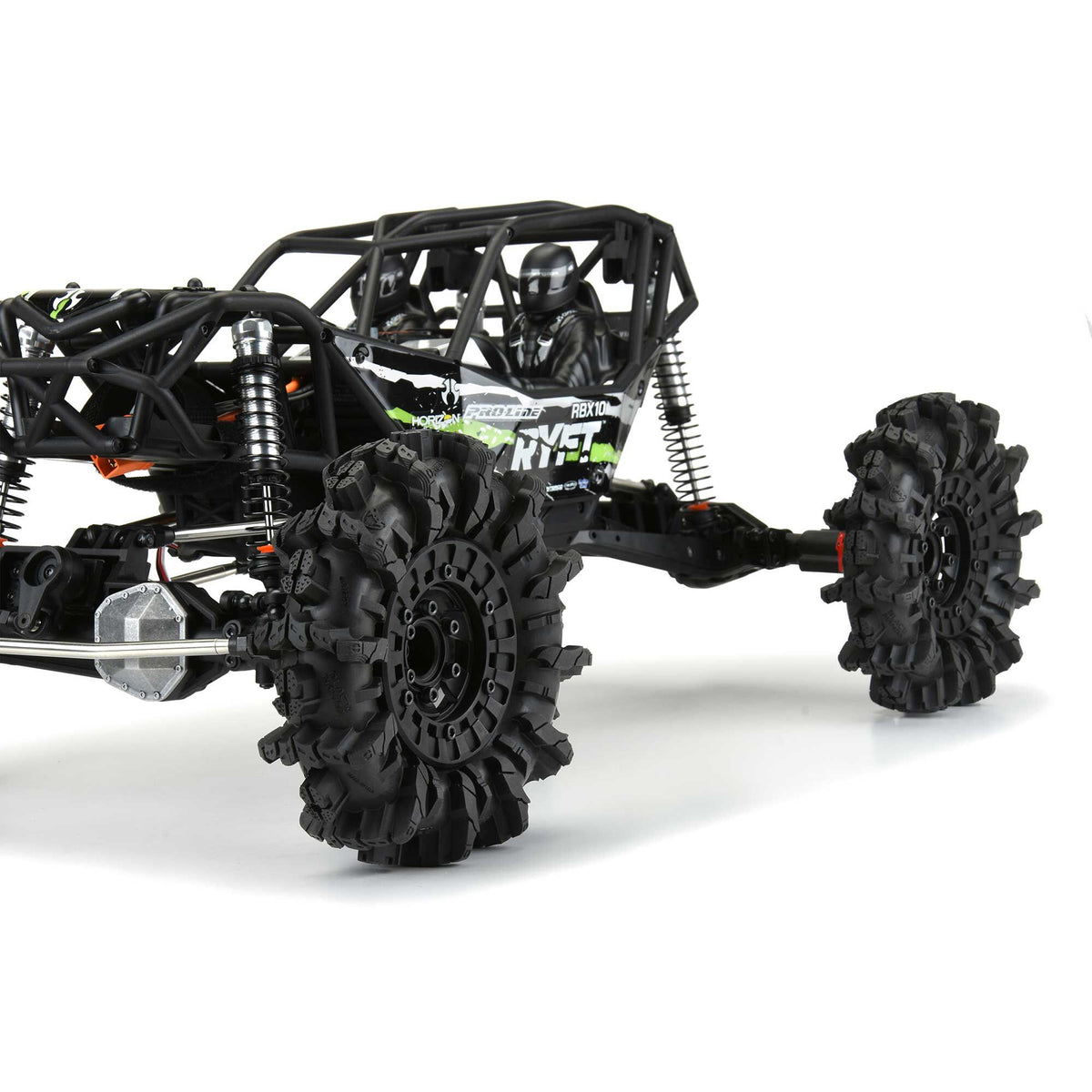 Vice CrushLock 2.6 Black/Black 6x30 Wheels F/R