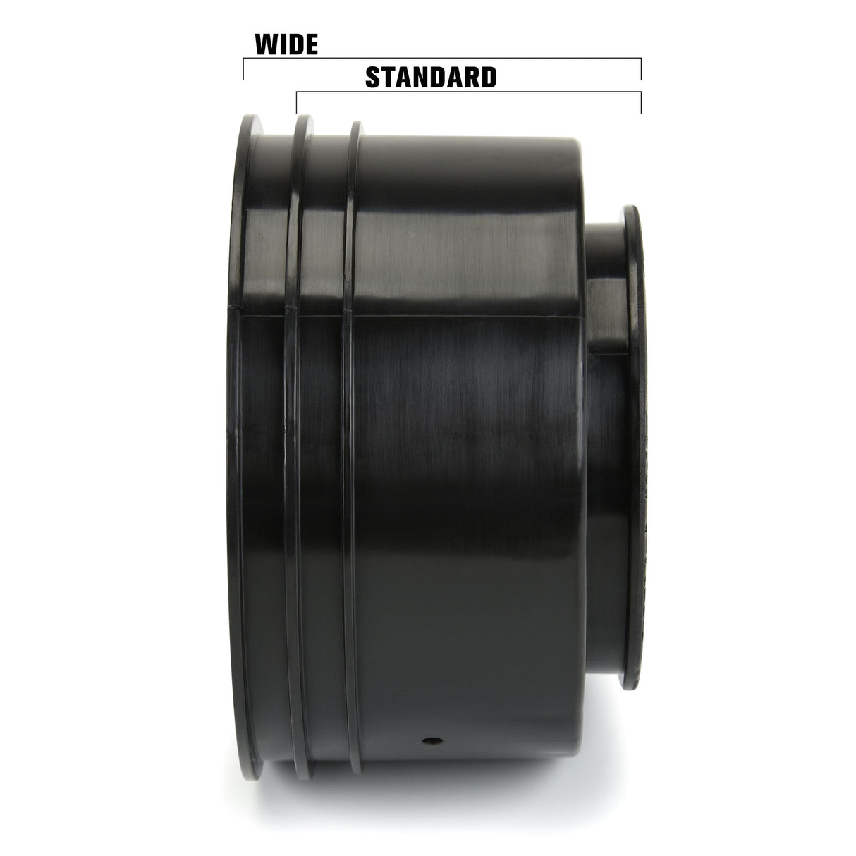 Showtime+ Wide SC Blk Whls F/R