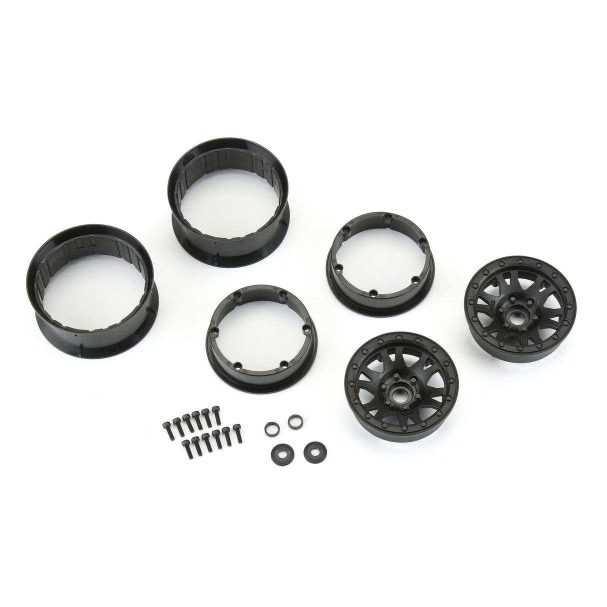 1/10 Impluse F/R 2.2 12mm Crawler Whls (2) Black