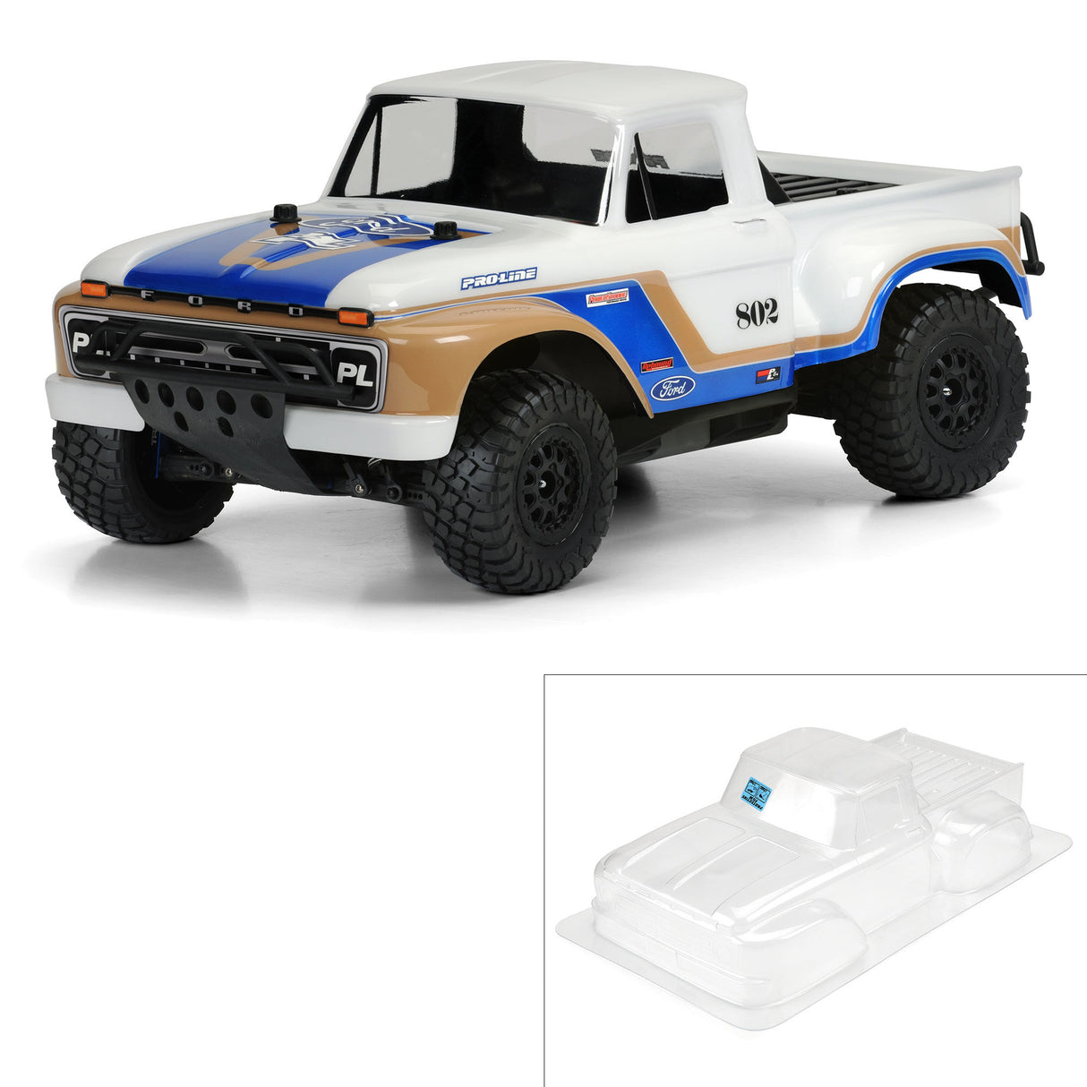 1966 Ford F-100 Clear Body: Slash, Slash 4x4