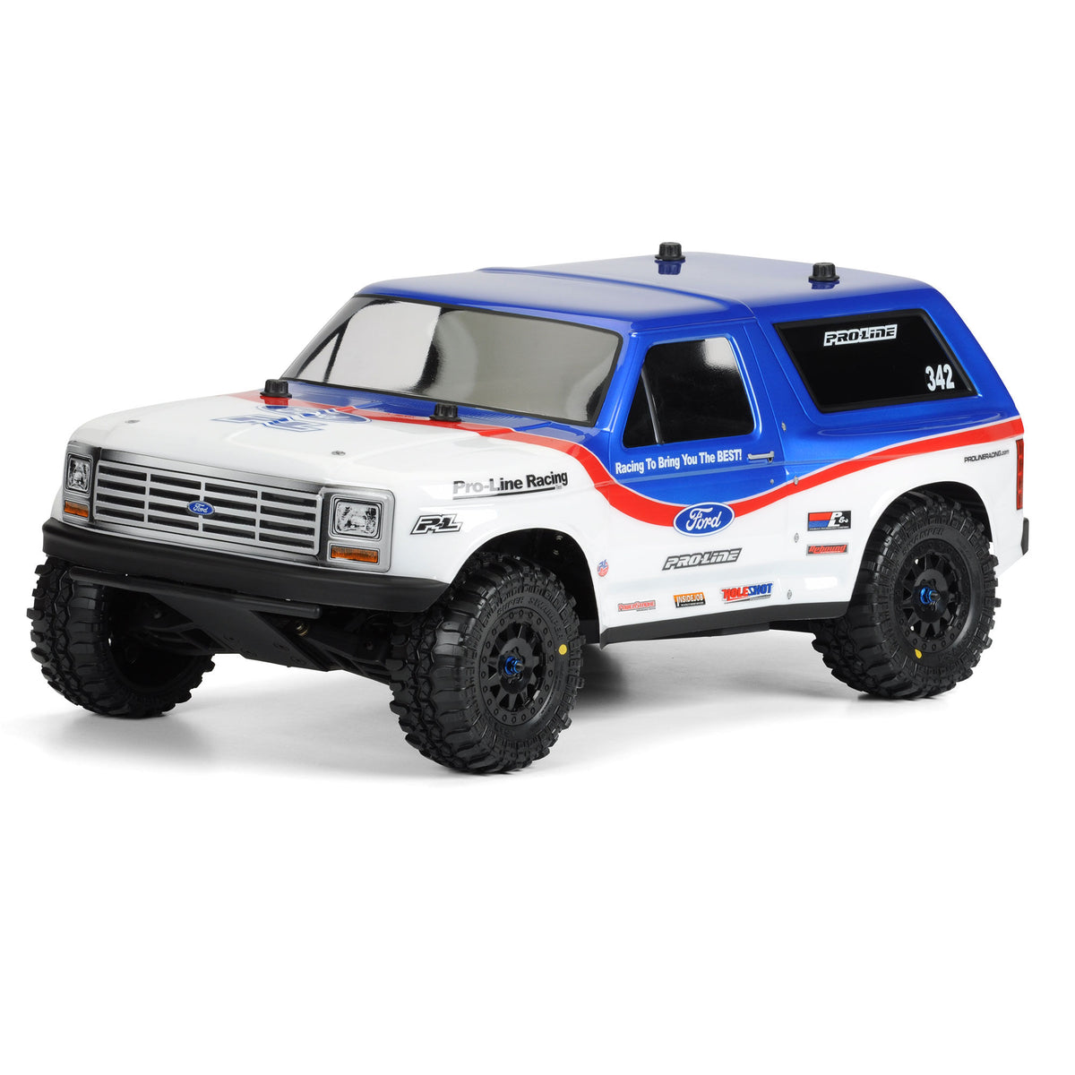 1981 Ford Bronco Clear Body : PRO-2 SC, SLH