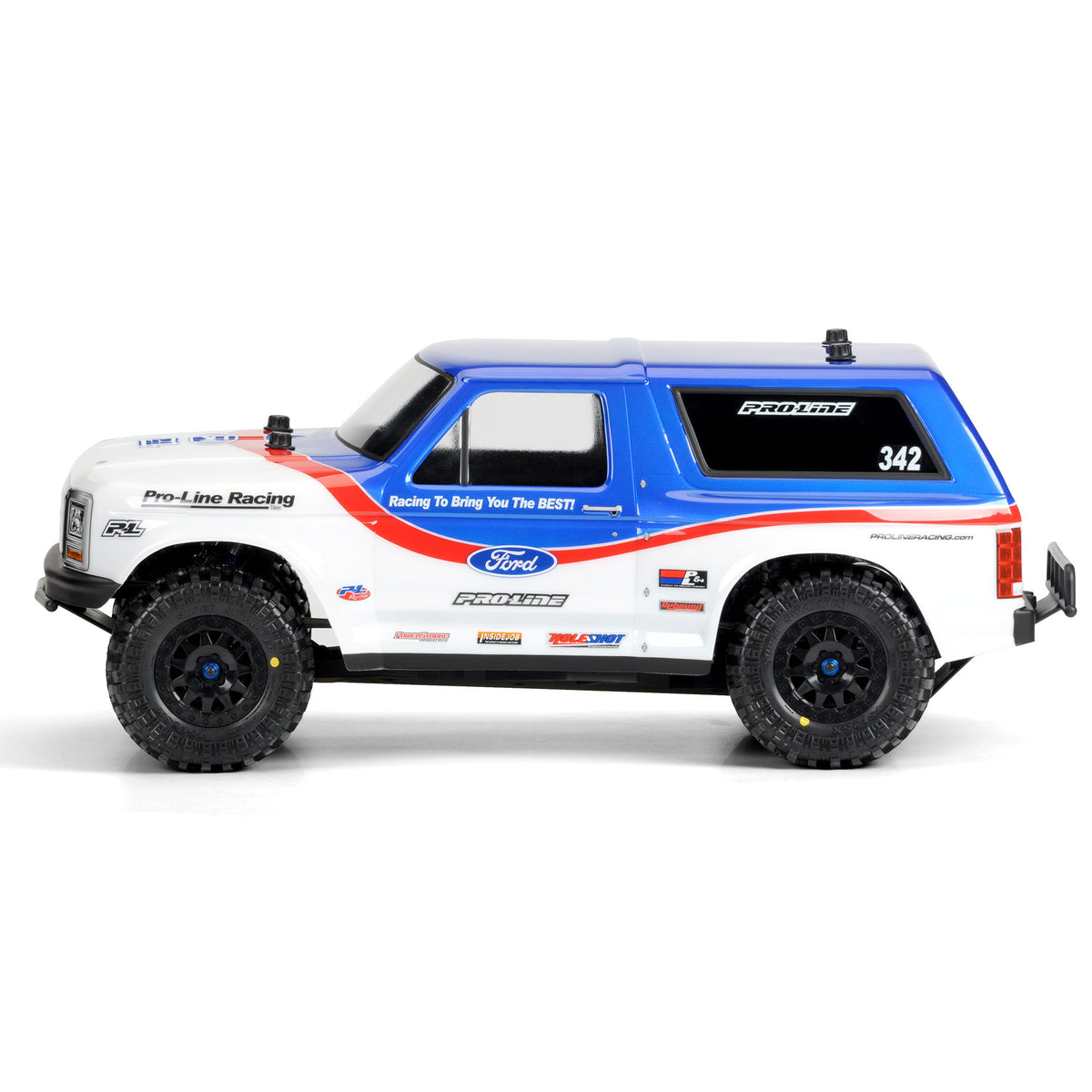 1981 Ford Bronco Clear Body : PRO-2 SC, SLH