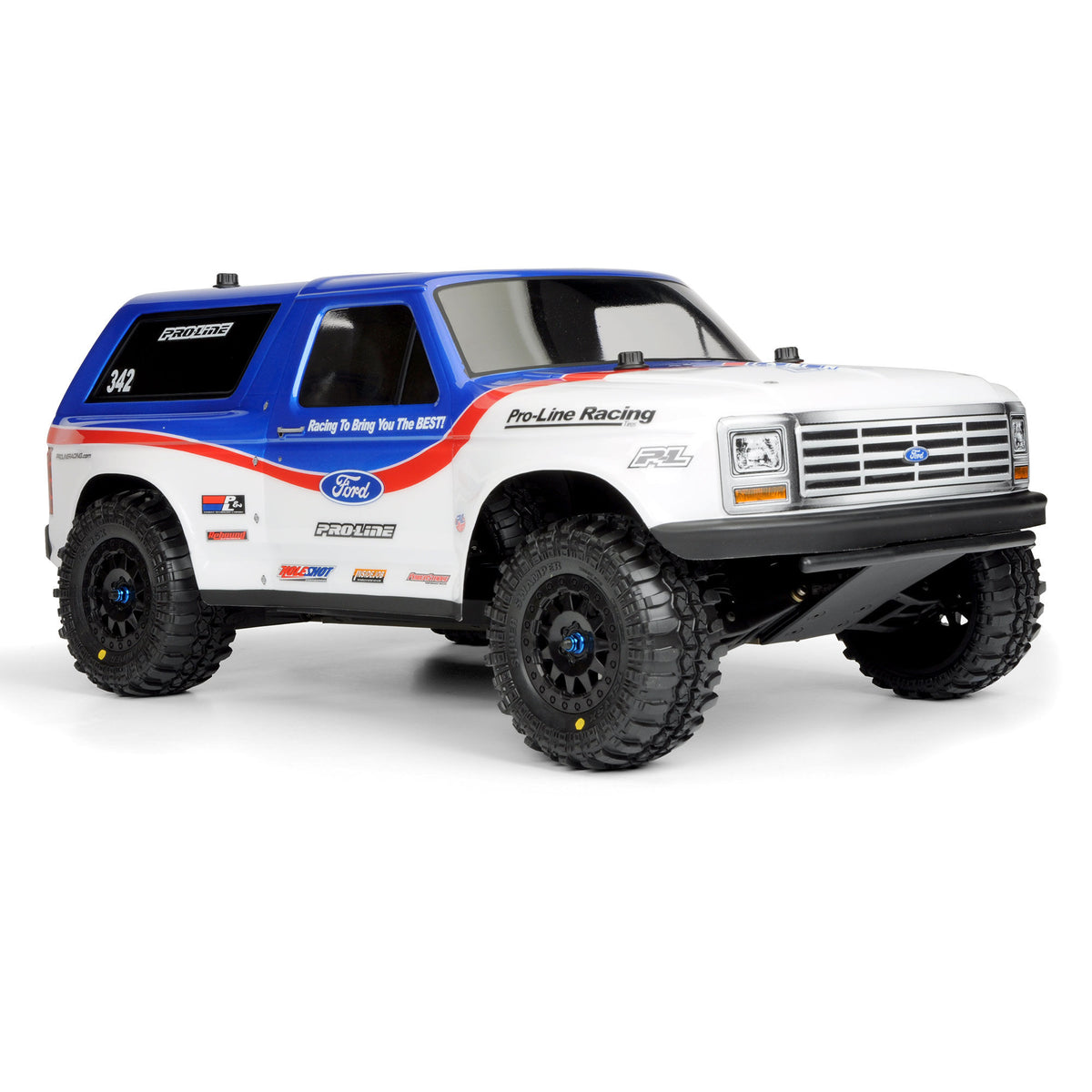 1981 Ford Bronco Clear Body : PRO-2 SC, SLH