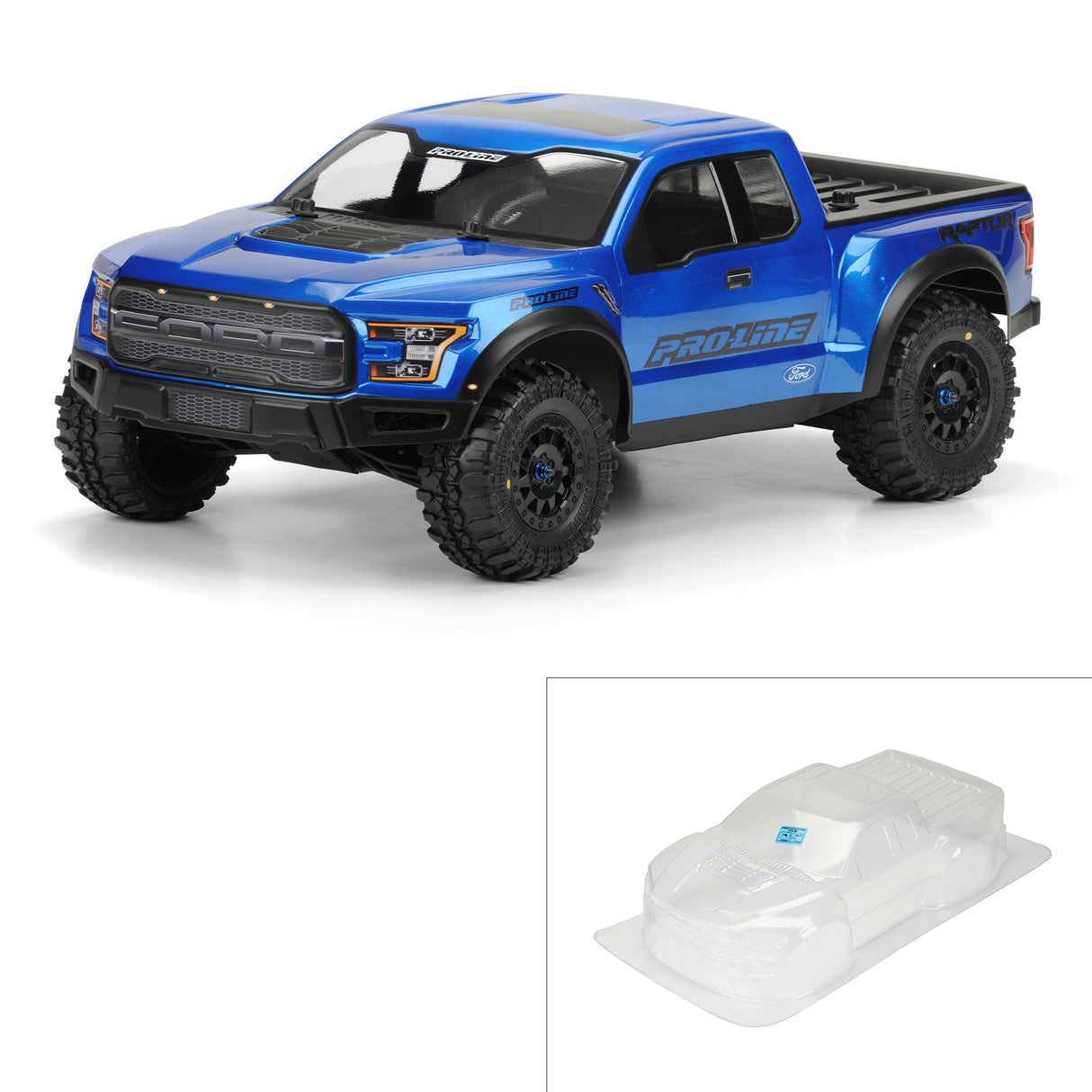 2017 Ford F150 Raptor True Scale Clear Body:PRO 2
