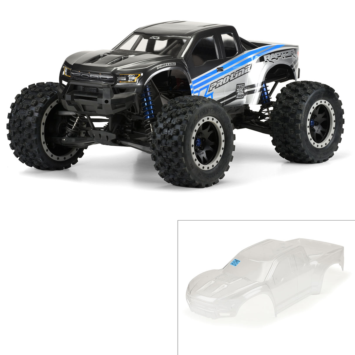 Pre-Cut 2017 Ford F-150 Raptor Clear Body :XMAXX