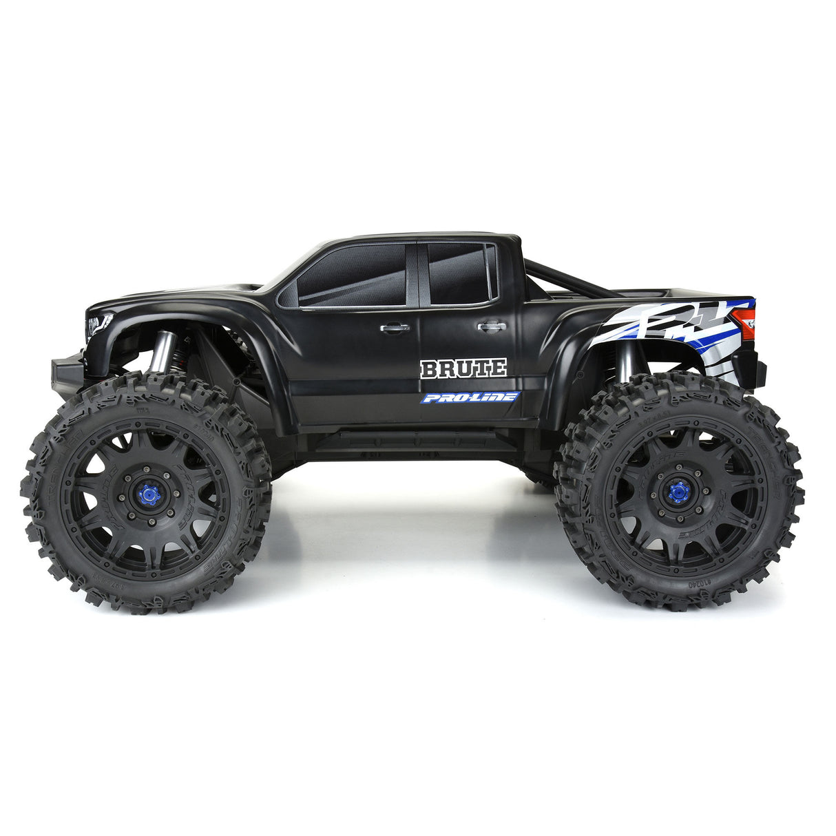 1/5 Pre-Cut Brute Bash Armor Black Body for X-MAXX