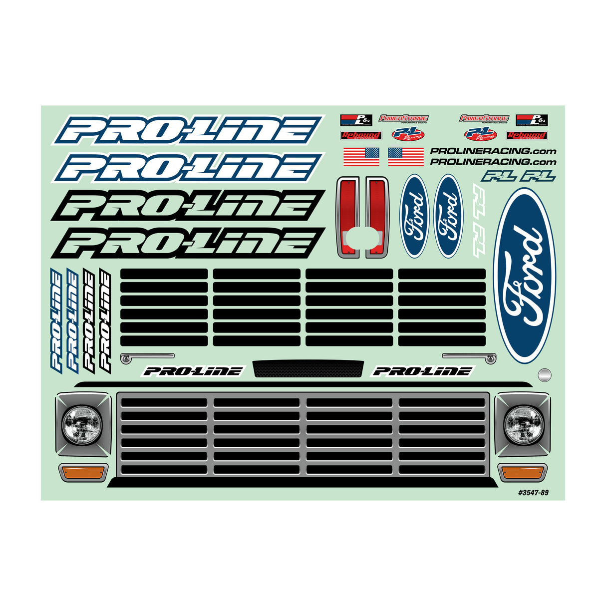 Pre-Cut 1967 Ford F-100 Clear Body for UDR